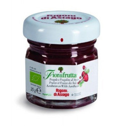 Mini Confettura Rigoni Di Asiago Bio Fiordifrutta - 25 gr - Fragole...