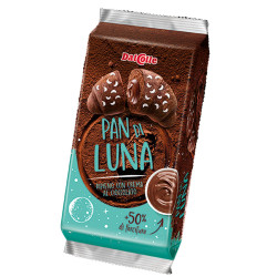 Merendine Dal Colle - Pan di Luna - Ripieno Al Cioccolato - 250 gr