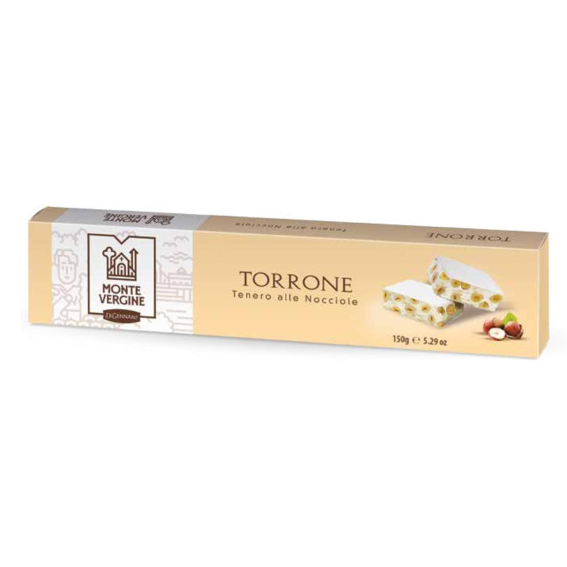 Torrone Di Gennaro - Tenero alle Nocciole - 150 g