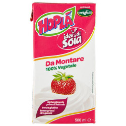 Panna da Montare - Hopla' Idee di Soia - Senza Glutine 500 ml