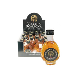 Liquore Brandy - Vecchia Romagna - Etichetta Nera - 20 Bottiglie da...