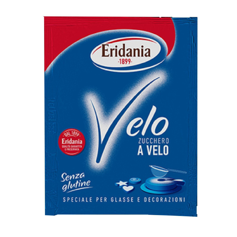 Zucchero a Velo - Eridania - Zefiro - Senza Glutine - Busta da 125 g