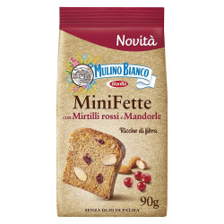 Fette Biscottate - Mulino Bianco - Mini Fette Con Mirtilli Rossi e...