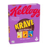 Cereali Kellogg's - Krave - Choco Roulette - Cereali - Mix 3 Gusti - Cioccolato Bianco, Latte e Nocciole 410g