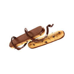 Biscotti - Gocciole Finger - Gocce di Cioccolato - 120 g