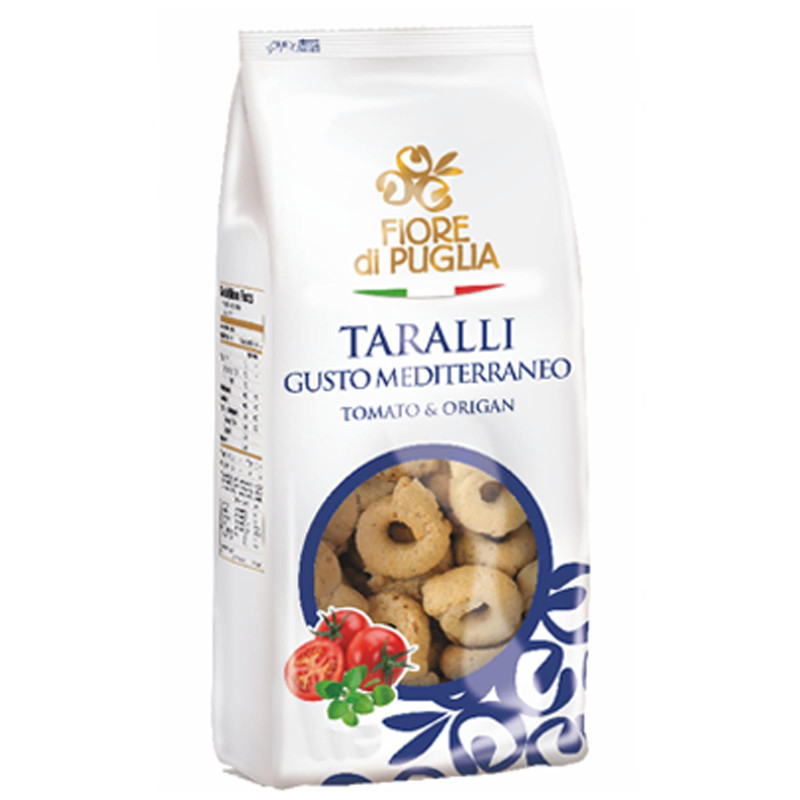 Taralli - Fiore di Puglia - Gusto Mediterraneo - 400 g