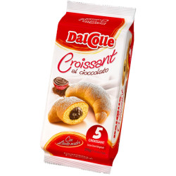 Merendine Dal Colle - Cornetti - Croissant Al Cioccolato - 5 Pezzi...