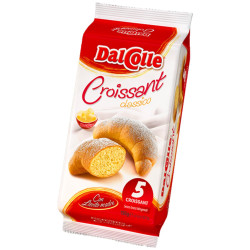 Merendine Dal Colle - Cornetti - Croissant Classico- 5 Pezzi - 190 gr