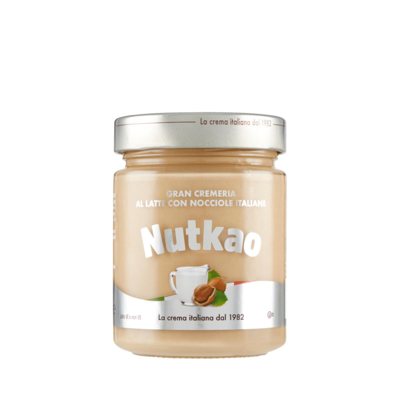 Crema Spalmabile - Nutkao - Crema con Nocciole Bianca - 350 g