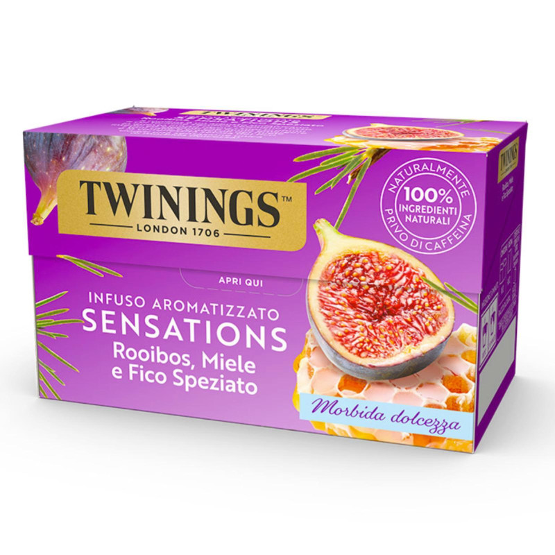 Te' Twinings - Infusi - Rooibos, Miele e Fico - 20 Filtri