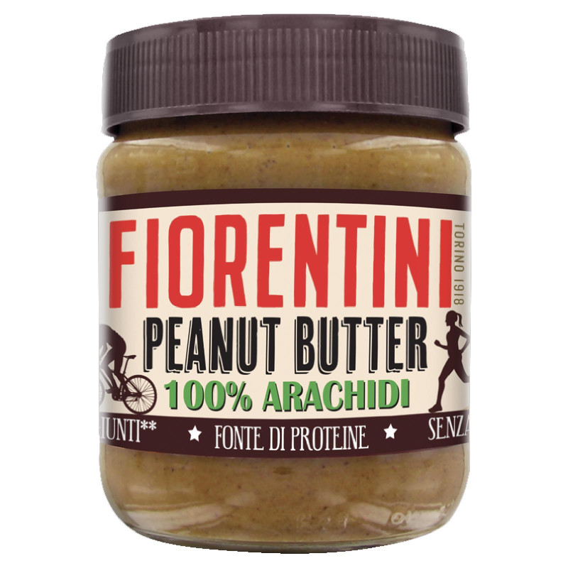 Burro D'Arachidi - Peanut Butter - 100% Arachidi - Fiorentini - 350 g