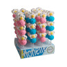 Caramelle Marshmallow Le Monelle - Spiedino Margherita Blu - 20 Pezzi