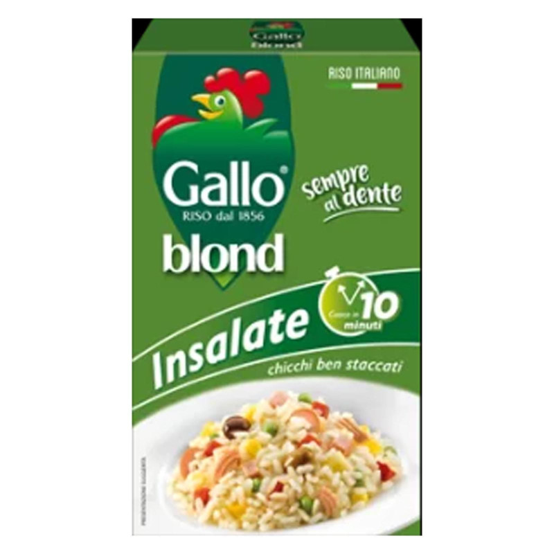 9 Confezioni Riso Gallo - Blond Insalata - 1Kg