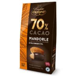 Dragees Crispo - Mandorle Ricoperte di Cioccolato Extra Fondente...