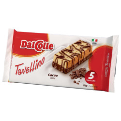 Merendine Dal Colle - Tavellino al Cacao - 5 Pezzi - 175 gr