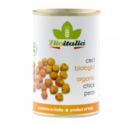 Ceci lessi BIO in latta - BioItalia - 400 g