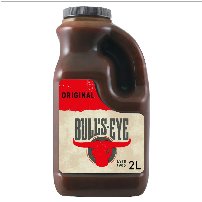 Fustino BBQ Salsa Barbecue - Bull's Eye - Heinz - Barattolo - 2 Litri