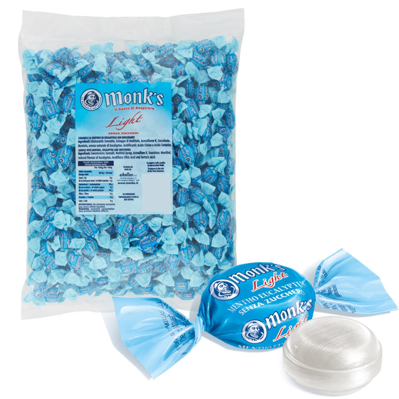 Caramelle Balsamiche - Monk's Light Eucalipto - 1 kg