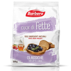 Fette Biscottate - Barbero - Cuor di Fette - Classiche - 200 gr