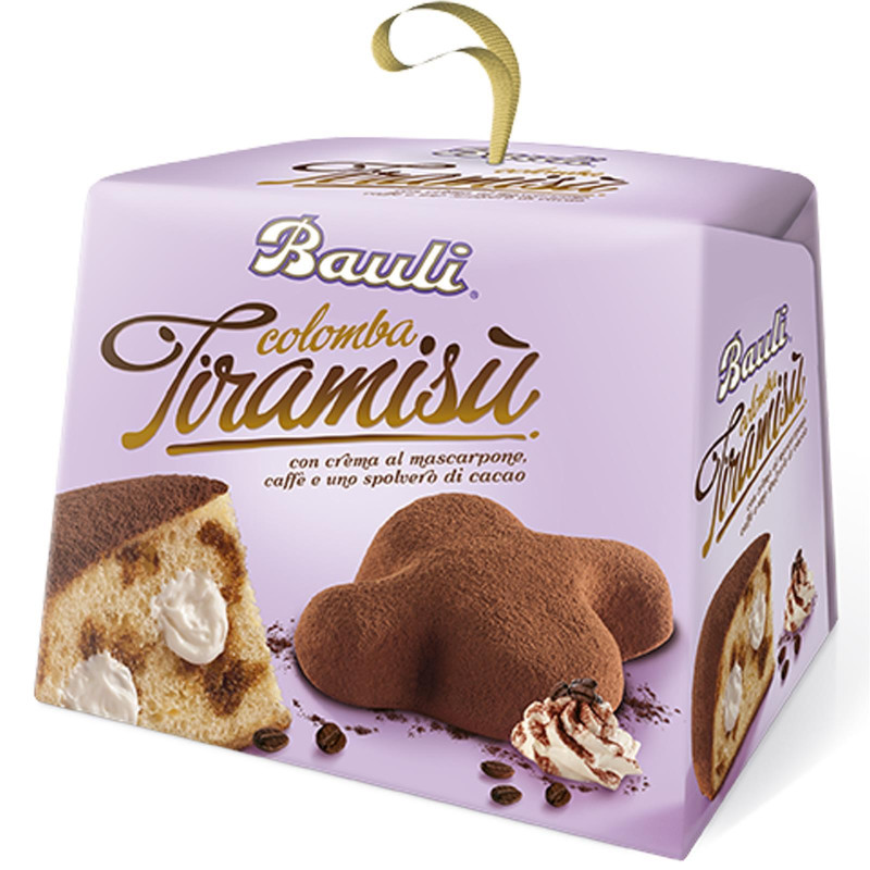 Mini Colomba Tiramisu' - Bauli - Crema al Mascarpone - 100 gr - 24 Pezzi