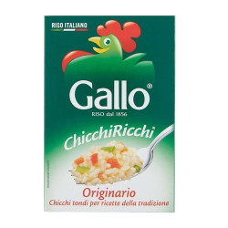 12 Confezioni Riso Gallo - Originario - Chicci Ricchi 500 gr