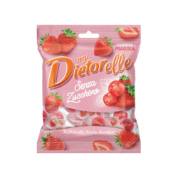 Caramelle Gommose - My Dietorelle - Fragola - Senza Zucchero -...