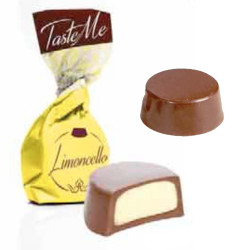 Praline Cioccolato Fondente Oliva - Taste Me - Fondente Limoncello...