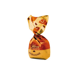 Praline Cioccolato Fondente Oliva - Cuneese allo Zabaione - Busta...