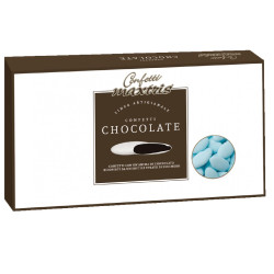 Confetti Maxtris - Al Cioccolato - Colore Celeste - 1 Kg