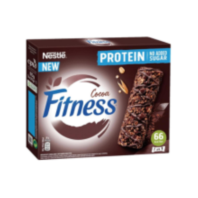 Barrette di Cereali - Fitness - Protein - Cacao - Avena Integrali e Quinoa - Confezione da 4 pz