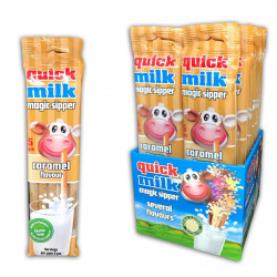 Cannucce al Latte - Quick Milk - Caramello - 20 Pezzi da 30 g