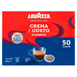 Caffè Lavazza - Crema e Gusto - Classico - 50 Cialde