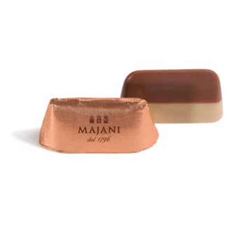 Cioccolatini Majani - Gianduiotti Double 9,8 g - Bigusto - 500 g