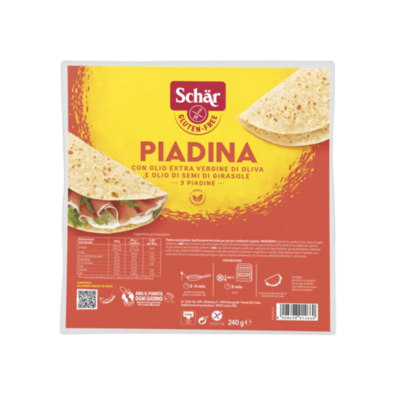 Schar - Piadina - senza Glutine - 240g