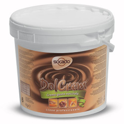 Dolcream Crema Spalmabile alla Nocciola - Cioccolato Secchio 6 kg