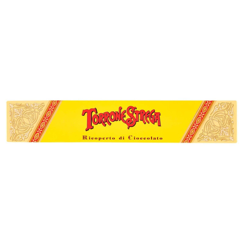 Torrone Strega Alberti - Friabile Ricoperto Cioccolato Fondente - 150 gr