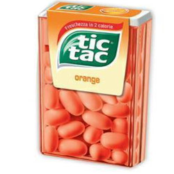 Tic Tac - Arancia - 18 gr - 1 Blister da 36 Confetti