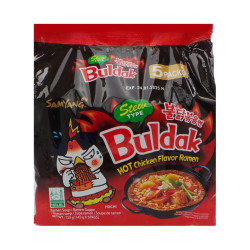 Ramen Soup - Buldak - Samyang - Zuppa - Gusto Pollo Piccante - 5 x...