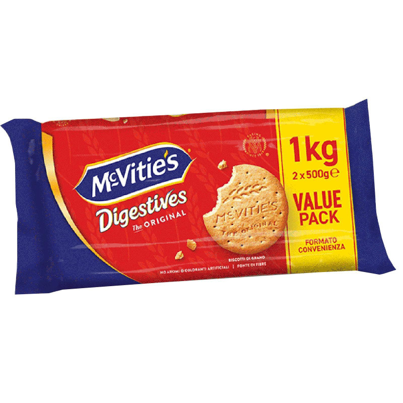 Biscotti McVitie's - Digestive The Original - 1 Kg