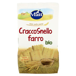 Crackers CraccoSnello Farro Bio - Matt - Biologico - 200 gr