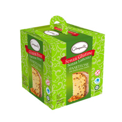 Panettone Giampaoli - Senza Glutine Senza Lattosio - Con Uvetta...