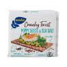 Crackers Wasa - Cracker Crunchy Twist - Poppy Seeds & Sea Salt - 245 g