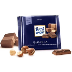 Tavoletta Ritter Sport - Gianduia Cioccolato Al Latte Con Ripieno cremoso 100 gr