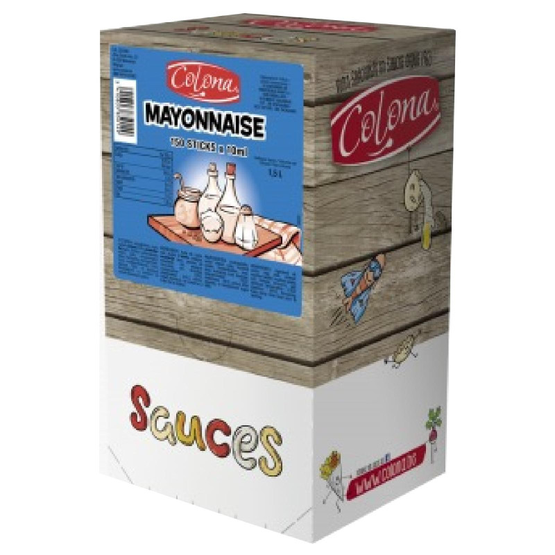 Salsa Maionese - Colona - Mayonnaise Sauce - Box 150 Bustine da 10 ml