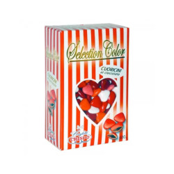 Confetti Crispo - Selection Color Rosso - Cuoricini al Cioccolato -...