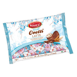 Maxi Ovetti Cioccolato Latte - Witor's - Con Ripieno Latte e...