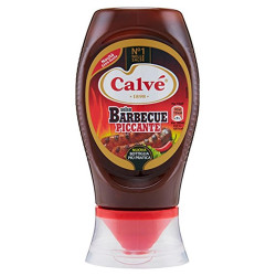 Salsa BBQ Barbecue Piccante Calvè'- Bottiglia Squeeze - 250 ml