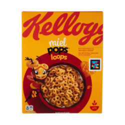 Cereali Kellogg's - Miel Pops Loops - Gusto Miele - 330 g