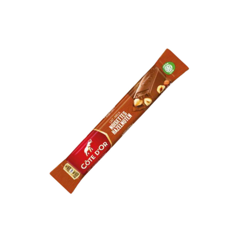 Barrette Cioccolato Latte Nocciole - Cote D'Or - Bouchee - Bastone Latte 16 pz da 45 gr