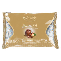 Mini Ovetti Cioccolato Latte - Witor's - Con Ripieno Nocciola -...